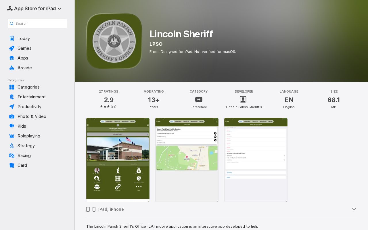 Lincoln Parish outstanding warrant app features listed by the sheriff